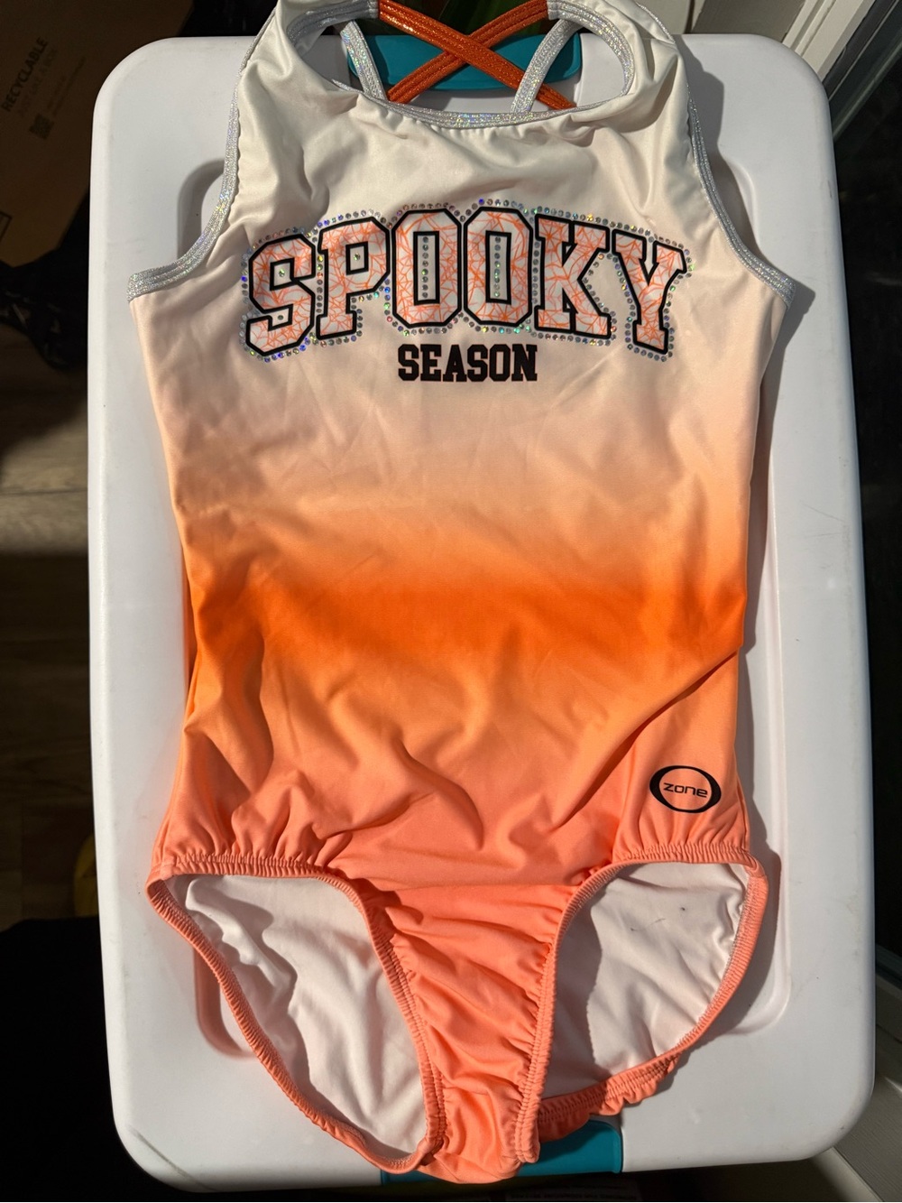 Adult Large Ozone Spooky Season Leotard